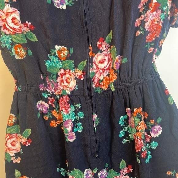 Band of gypsies floral one-piece flowing women's jumper - Picture 10 of 11